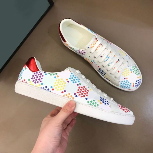 

classic 2021 women casual canvas shoes men and mens sneakers loafers lace up fashion luxurys designers shoe womens with box size 35-46, Black