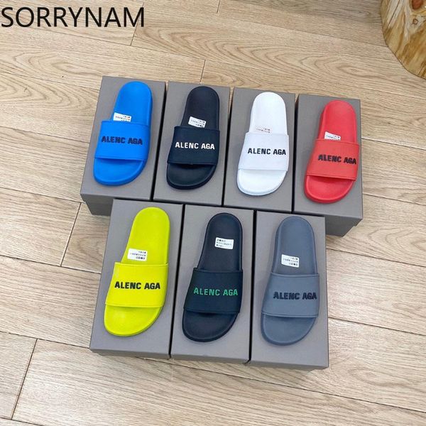 

slippers 2021 women's sandal fashion summer shoes flat rubber square headed slipper for women sandals, Black