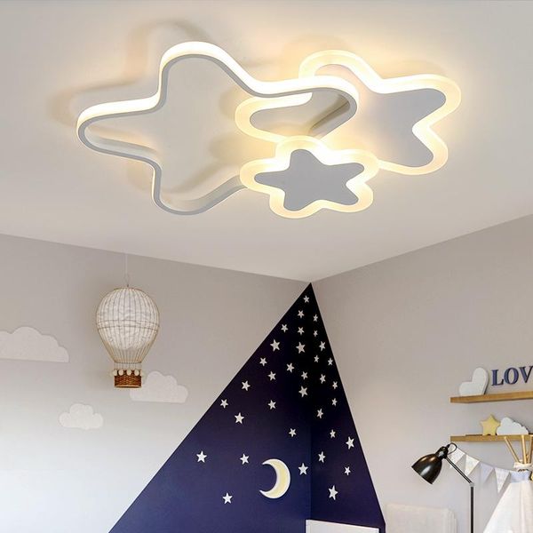 

chandeliers pink/white led ceiling chandelie lights for children's room girls techo fixtures modern chandelier light