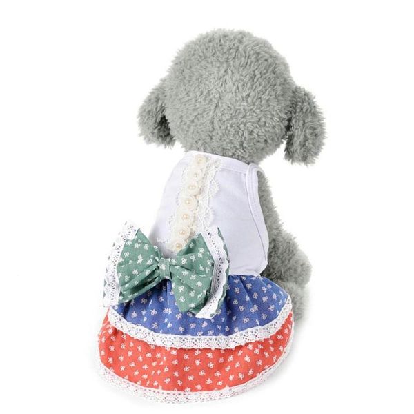 

dog apparel cat bow tutu dress lace skirt pet puppy princess costume clothes