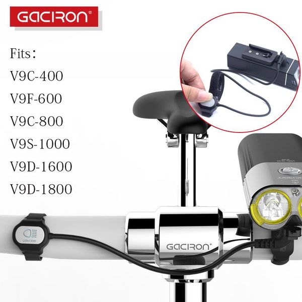

bike lights gaciron bicycle light wire remote switch fits all series headlight v9c-400/v9f-600/v9c-800/v9s-1000/v9d-1600/v7d/s