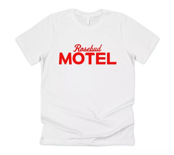 

rosebud motel t-shirt tee funny schitt's tv show women's mens, White;black
