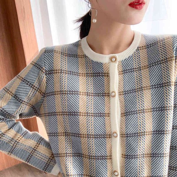 

women's sweaters elegant with long sleeves 100% pure wool sweater single and flexible knitted jacket 2ofz, White;black