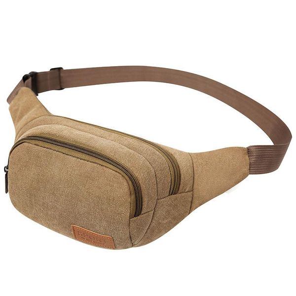 

waist bags men's canvas bag outdoor sports leisure slanting chest running