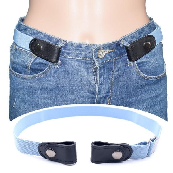 

belts buckle-belt for jean pants,dresses,no buckle stretch elastic waist women/men,no bulge,no hassle, Black;brown