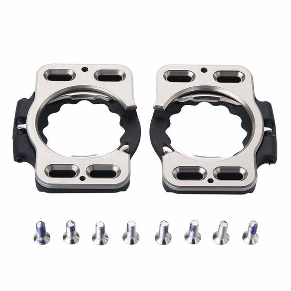 

bike pedals 1 pair quick release cleat covers road pedal cleats cover aluminum alloy bicycle shoe protector