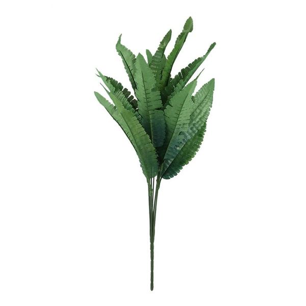 

decorative flowers & wreaths plant decoration items 7 fork persian grass artificial silk flower(green)