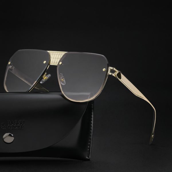 

2021 fashion retro classic sunglasses jkyn, White;black