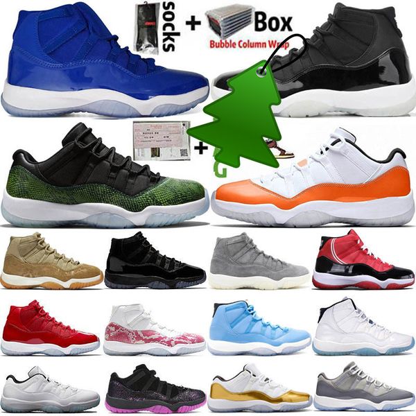 

2022 2021 new arrival high 11 11s jumpman mens basketball shoes low 25th anniversary concord 45 ovo space jam women sports sneakers size 13