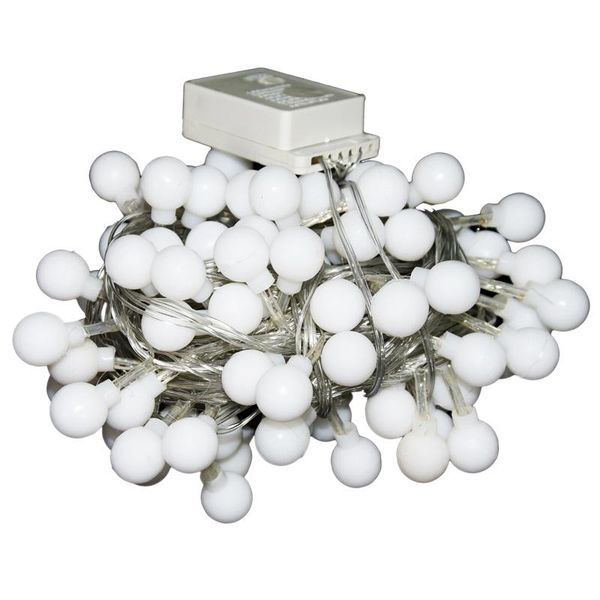 

party decoration led lights 30 meters 300 frosted ball string for christmas el courtyard