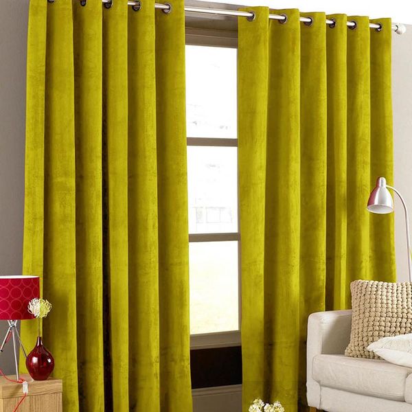 

curtain & drapes american style italian flannel velvet curtains for living room window solid color soft bedroom blackout