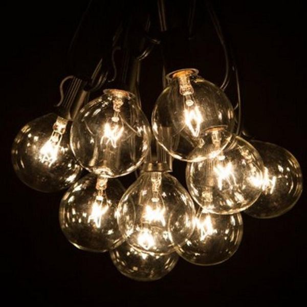 

lamp string tungsten filament clean 25 light 110v voltage input band tail decoration spot ul authentication led strips