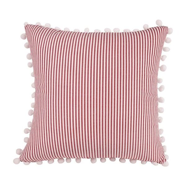 

striped square throw pillow pillowcase linen cushion cover car decoration chair covers