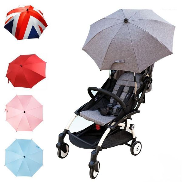 

stroller parts & accessories universal 95% baby uv protection umbrella 360 degrees adjustable sunshade sun visor canopy cover1
