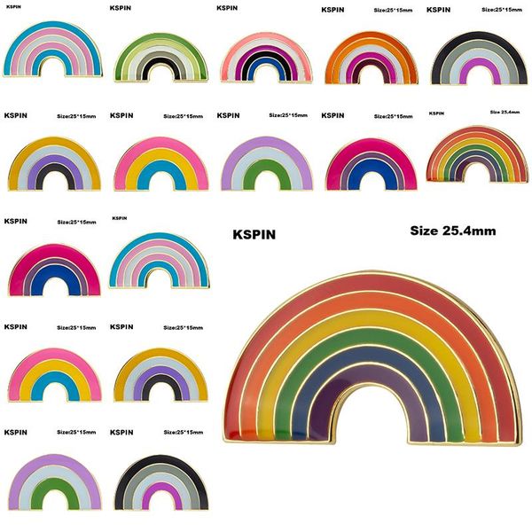 

pins, brooches rainbow pride badge transgender aromantic fruid sun set nonbinary asexual pansexual lapel pin brooch, Gray