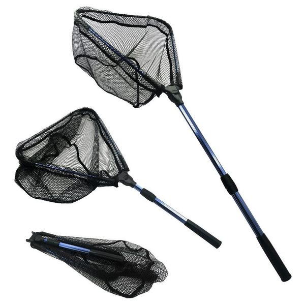 

fishing accessories net set foldable rod handle durable nylon
