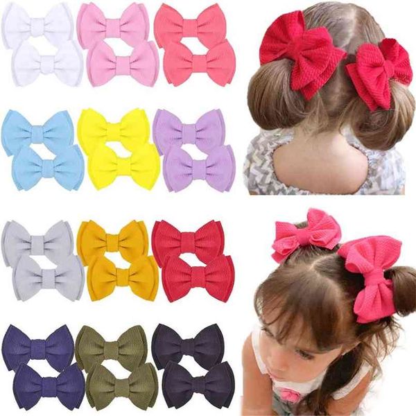 

24pieces big bows 4.5" ponytail pigtail alligator clips hair barrettes accessories for baby girl toddlers teens kids in pairs 210812, Slivery;white