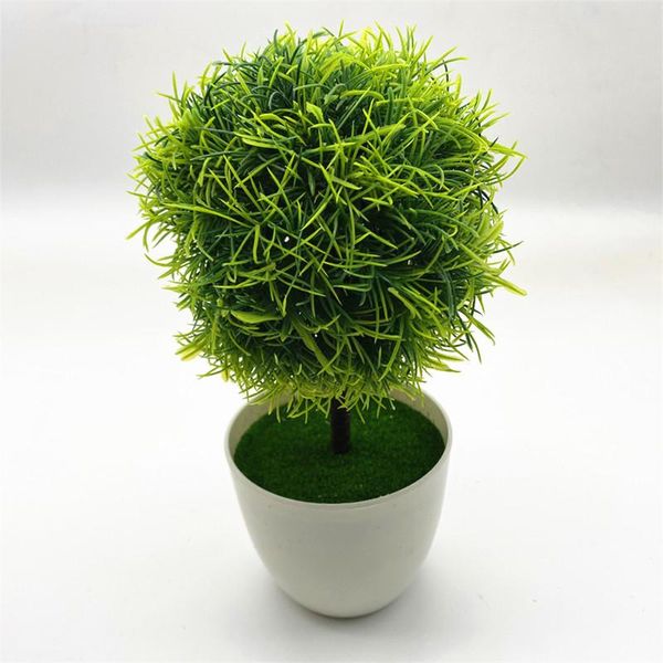 

decorative flowers & wreaths artificial potted plant bonsai plastic flowerpot ornaments simulation flower grass birthday party home office d