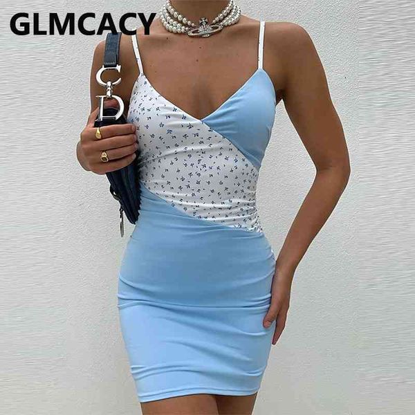 

women floral printed spaghetti strap bodycon mini dress 210702, Black;gray