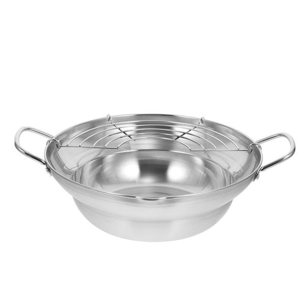 

pans 1 pc mini induction cooker fryer with non-stick for japanese cuisine