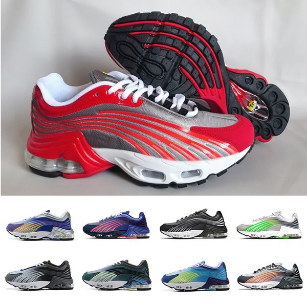 

sale blacks greys tn plus 2.0 mens running shoes bright neon valor highlighted in blue and pink men women trainers sports sneakers chaussure