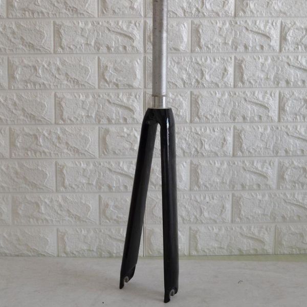

bike forks 650c aluminium carbon road bicycle fork ud matte glossy rigid front v brake