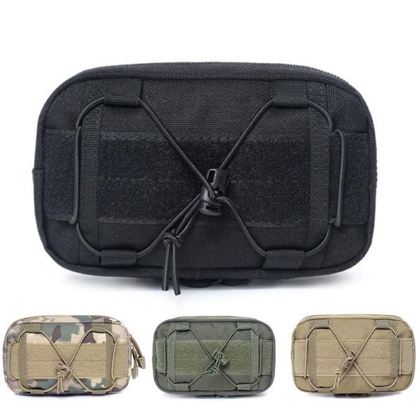 

outdoor bags oxford cloth molle bag waist shoulder pouch crossbody messenger with strap for camping hunting hiking climbing