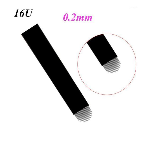 

arrival lamina para tebori 0.2mm 16u agulha pin tattoo needles permanent makeup eyebrow embroidery microblading manual pen1