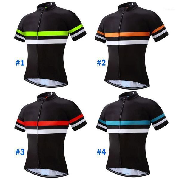 Гоночные комплекты Велоспорт Джерси Джерси Куртка нагрудник с коротким рукавом велосипедная рубашка велосипедная одежда MTB спортивная одежда команда Pro Off Road Ride 2022 верхнее пальто
