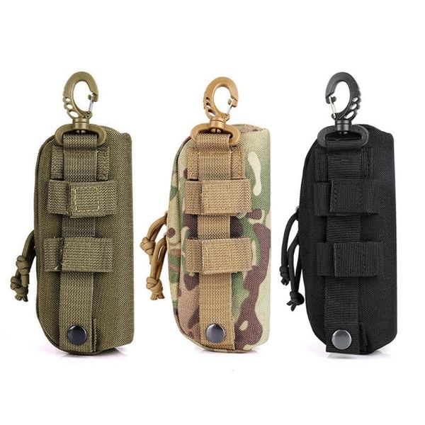 

outdoor bags h053 hunting sunglasses case military molle pouch goggles storage box nylon