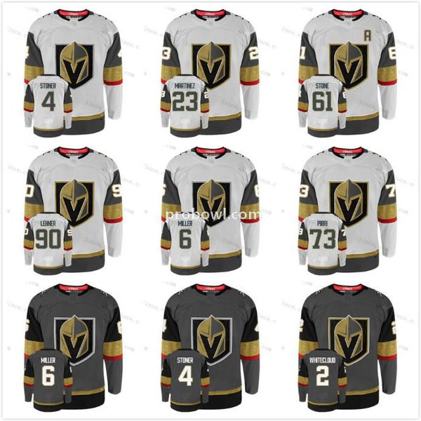 

vegas golden knights 29 marc-andre fleury 61 mark stone marchessault karlsson pacioretty reaves nate schmidt sport jersey, Black;red