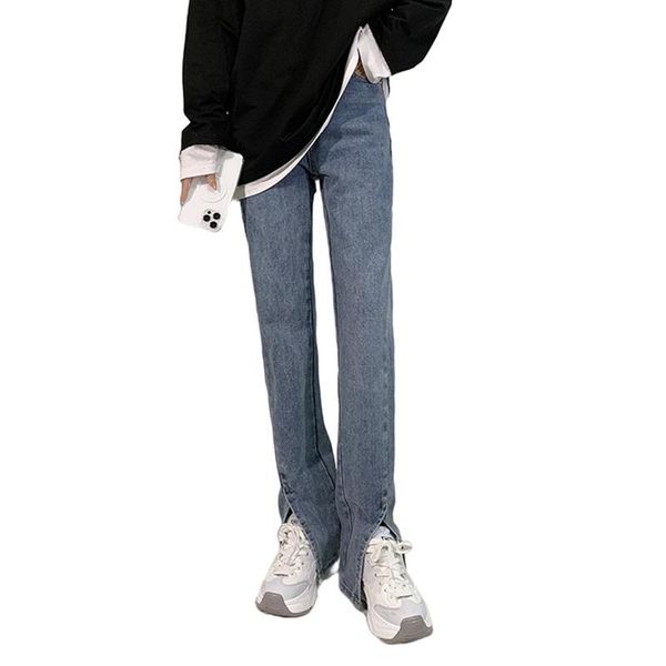 

women jeans pants plus size loose denim tight trousers for womeng women's, Blue