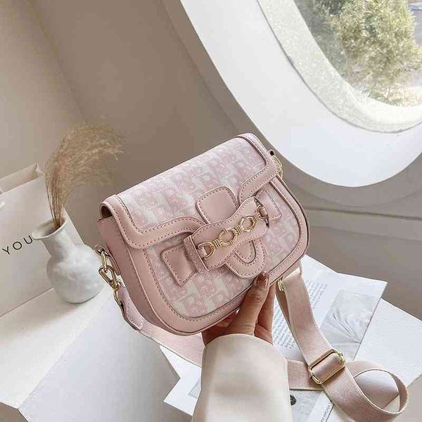 

2022 factory wholesale new model french style, simple texture, small bag, women's shoulder