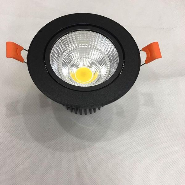 90 mm Schnittgröße, 4 Stück, 10 W, helles, weißes Einbau-LED-Downlight, Cob-Spot-Licht, Dekoration, Deckenleuchte, Wechselstrom 85–277 V, 3 Jahre Garantie