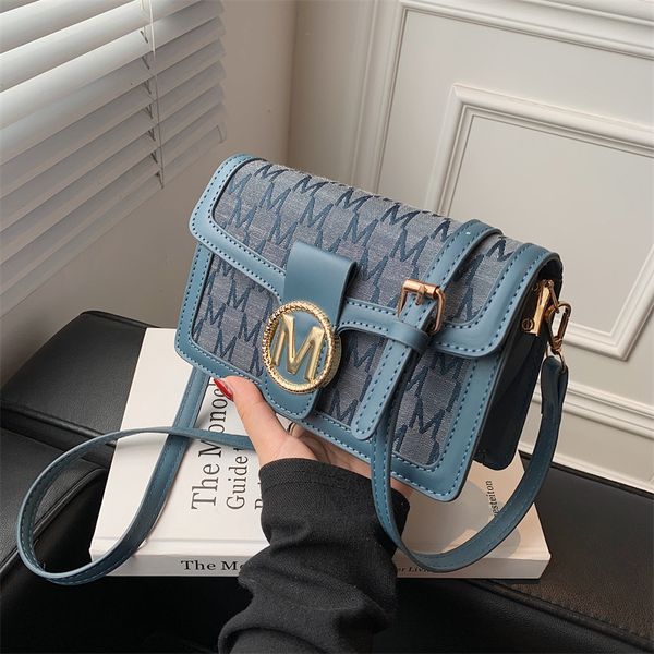

hangbags small bag women 2021 printing fashion women's trendy square texture niche single shoulder messenger