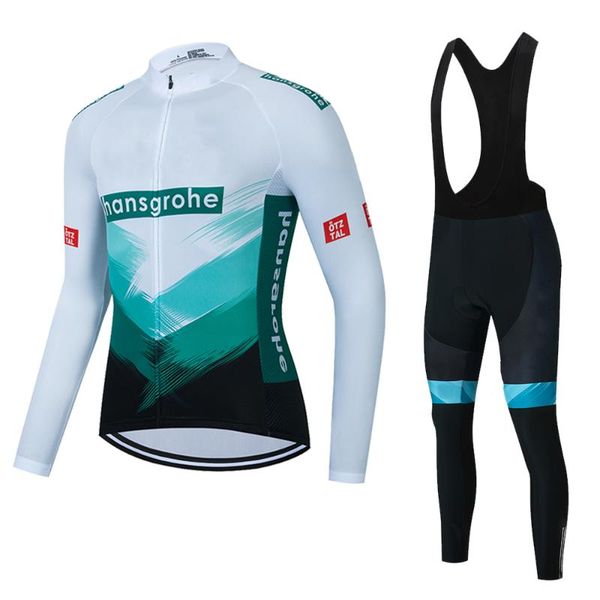 

racing sets spring/autumn cycling jerseys 2021 boraful men's long sleeve clothing bike uniform jersey set mtb ropa ciclismo, Black;blue
