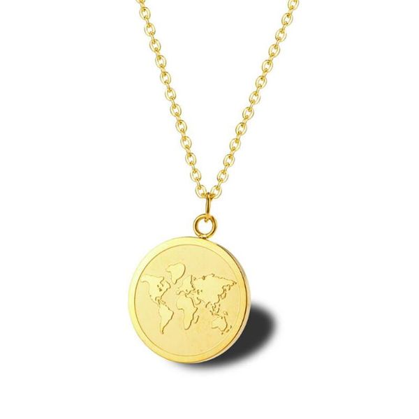 

chains stainless steel gold women delicate pendant necklace fashion minimalism jewelry gift for him, Silver