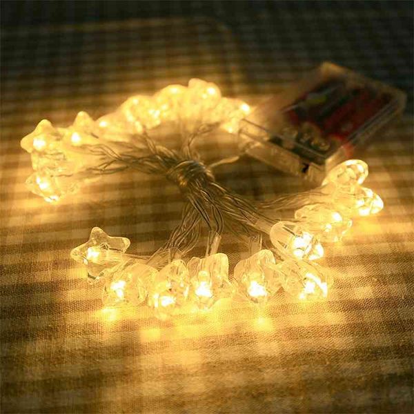 

ins new 20led five pointed star light with sun decoration
