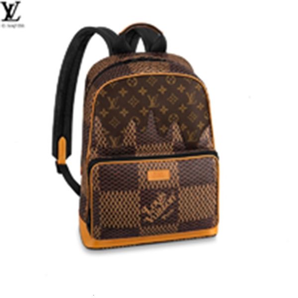 

shows brand men designer campus luxury fashion 3in3 leather n40380 backpack x backpacks nigo women limited oxidized joint business series ba, Red;black