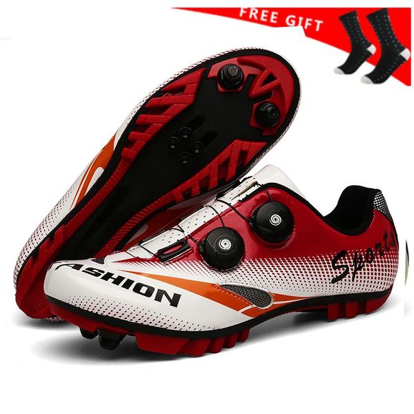 

cycling footwear men sneakers mtb shoes women breathable self-locking road bike athletic racing bicycle, Black
