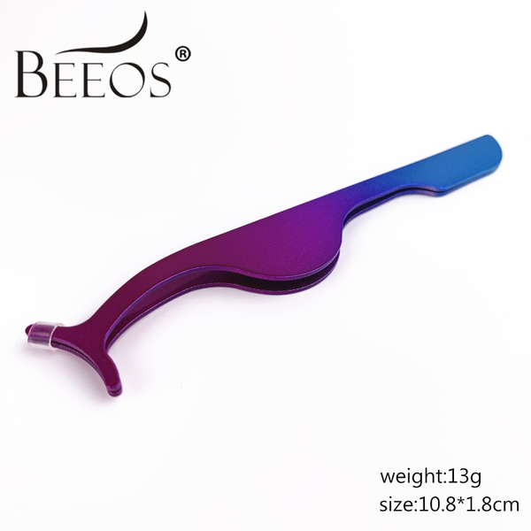 

beeos false eyelashes tweezers fake lashes applicator lash extension curler nipper auxiliary clip clamp makeup forceps tools
