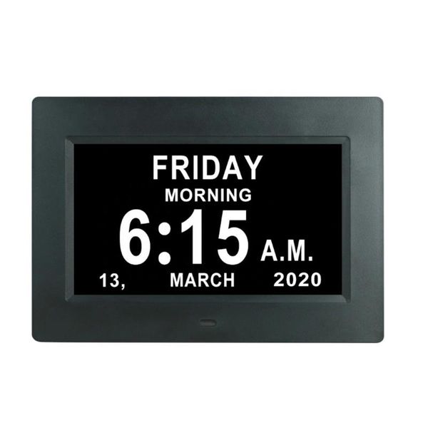 

digital po frames po 7" hd frame picture mult-media player mp3 mp4 alarm clock for gift