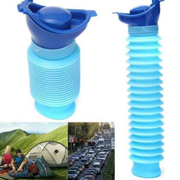 

750ml portable urinal outdoor camping travel urine car urination pee soft toilet help men tents and shelters