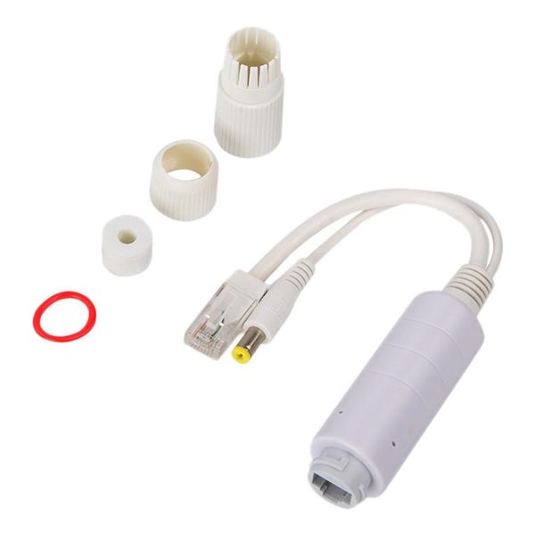 

waterproof fs5712w 10/100m input 48v dc /0.35a, output 12v/1a 1500v high voltage isolation poe splitter computer cables & connectors