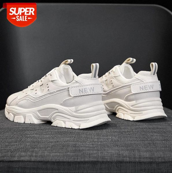 

korean version of sports old shoes casual thick-soled breathable mesh ins women's #io4p
