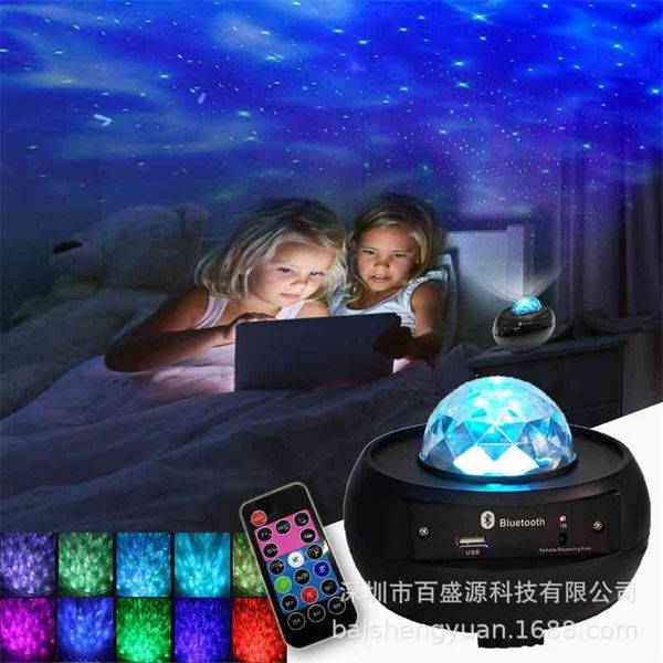 

indoor star sky projection romantic home bluetooth led atmosphere lamp