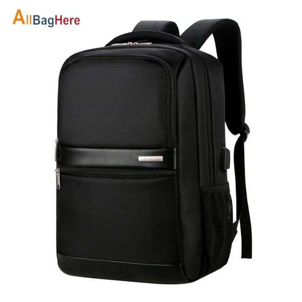 

outdoor bags men's usb charging computer backpack headphone business travel bag multifunction waterproof 15.6 inch lapanti theft