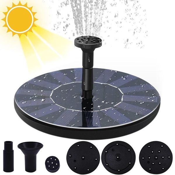 

solar power water fountain bird bath pump floating pond for garden patio decor lawn decorations