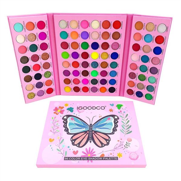 

eye shadow 48/96 colors matte pearly eyeshadow palette neon pigmentation makeup lasting rich color eyes cosmetics tslm2