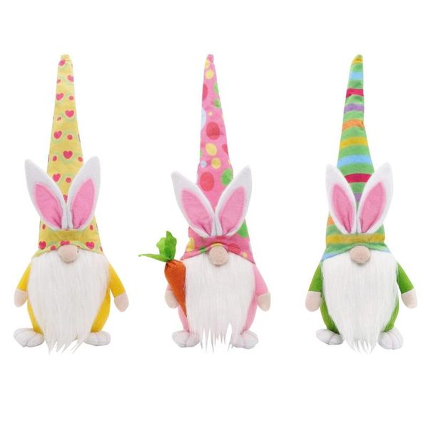 

mats & pads sellingeaster gnomes spring gifts room plush faceless doll decorations present